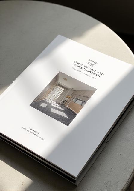Libro de diseño de interiores moderno